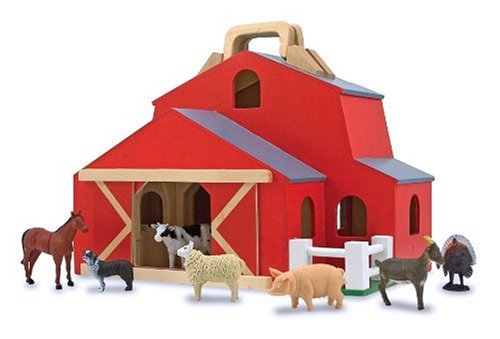 barn with animals