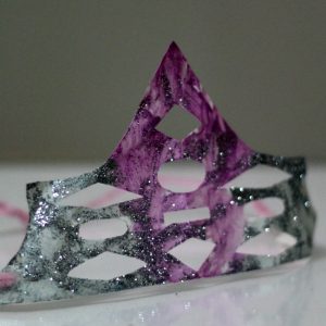 Make a snowflake princess crown easily