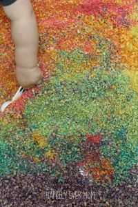 Rainbow Sensory Play for Toddlers, Babies, and Kids
