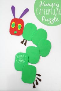 The Very Hungry Caterpillar activity