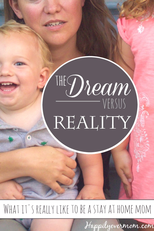 What it's really like to be a stay at home mom. A funny take on the daily life of a SAHM and why the reality of staying home with kids is AWESOME.