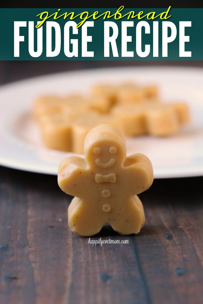 YUM! These are super cute and make great gifts for neighbors, co workers, friends, and family, but this gingerbread fudge also tastes SO yummy! My kids love making this gingerbread fudge during the holidays - it's become part of our family tradition :)