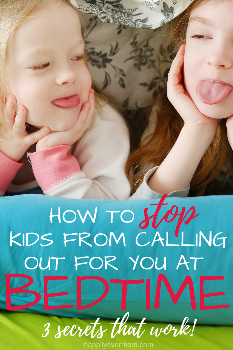 Solve those bedtime woes. How to *actually* stop kids from calling out for you over and over after you've already tucked them into bed. These work!